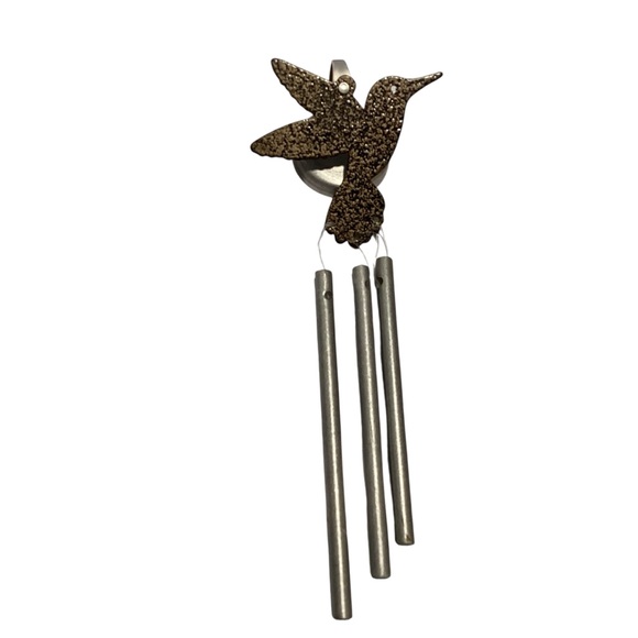 Small Hummingbird Wind Chime‎ Magnet Metal fridge/office Decoration - Picture 1 of 6